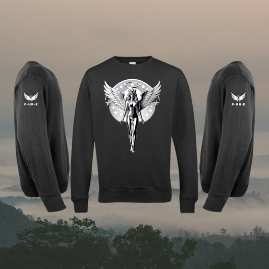 P-UR-E Female Angel Ultra Premium Sweatshirt